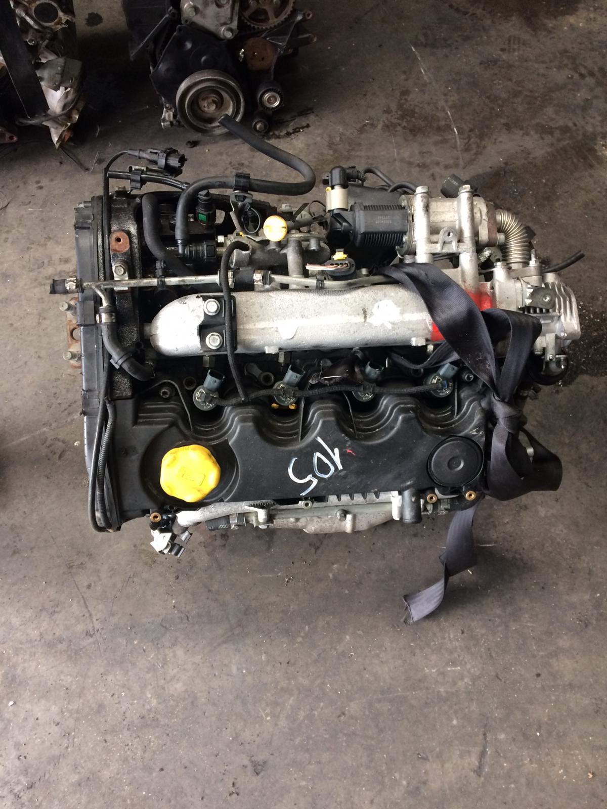 Fiat Doblo 1.9 JTD Komple Çıkma Dolu Motor