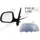 Dacia Dokker - Lodgy Dış Dikiz Aynası Sol Elektirikli 963025005R