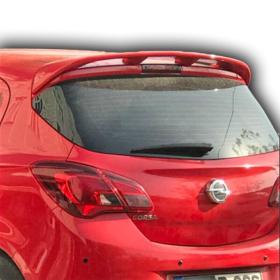 Opel Corsa E Uyumlu Yedek Parça Spoiler Boyalı