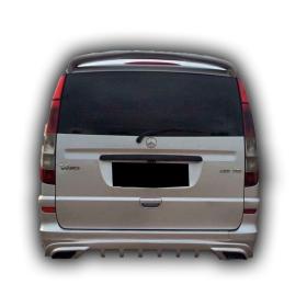 Mercedes Vito Uyumlu Yedek Parça Orta Kasa 2010 - 2014 Arka Tampon Giydirme Boyasız