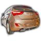 Hyundai İ30 2012+ Uyumlu Yedek Parça Çıtalı Difüzör (Plastik)