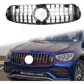 Mercedes X253 2019+ Uyumlu Yedek Parça GLC GTR Kromlu Panjur