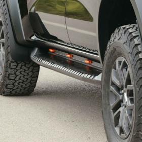 Mercedes X-Class 2017+ Uyumlu Yedek Parça Off Road Yan Basamak (Side Steps) AQM4WD S30