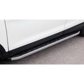 Mercedes X-Class 2017+ Uyumlu Yedek Parça Off Road Yan Basamak (Quantum Grey) Gri AQM4WD