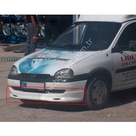 Opel Combo B Uyumlu Yedek Parça Ön Tampon Eki
