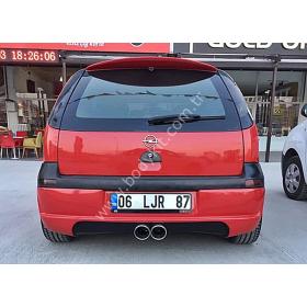 Opel Corsa R32 Uyumlu Yedek Parça Arka Tampon Eki