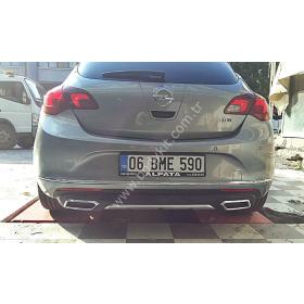 Opel Astra J Uyumlu Yedek Parça Difüzör Plastik