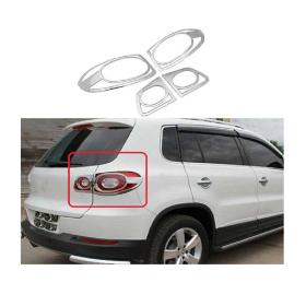 Volkswagen Tiguan 2008-2011 Uyumlu Yedek Parça Arka Stop Çerçevesi / ABS Krom