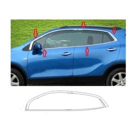 Opel Mokka 2012-2020 Uyumlu Yedek Parça Cam Çıtası Krom Parça