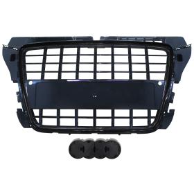 Audi A3 S3 2008-2013 Komple Siyah Panjur