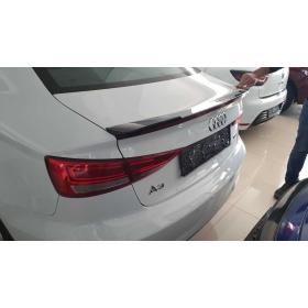 Audi A3 Sedan 2013-2019 Led Spoiler Piano Black