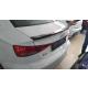 Audi A3 Sedan 2013-2019 Led Spoiler Piano Black