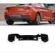 Bmw 1 Serisi F20 2015-2018 LCI MT Tampon İçin Çift Çıkış Difüzör (Tekli Çıkış)