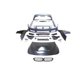 Bmw 3 Serisi F30 2012-2018 İçin Uyumlu M3 Görünüm Bodykit (Çamurluk ve Kaput Dahil Set)