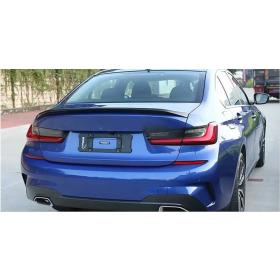 Bmw 3 Serisi G20 Kalın Tip Spoiler Parlak Siyah