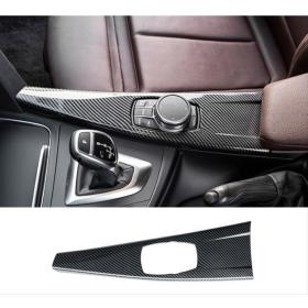 Bmw 3 Serisi F30 İdrive Konsol Kaplama - Karbon