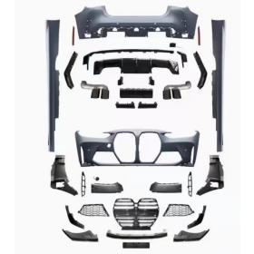 Bmw 4 Serisi G22 M4 Body Kit (Ön Arka Tampon Marşpiyel Panjur - Egzoz Set) 2 Kapı