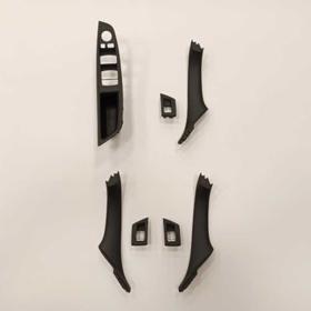 Bmw 5 Serisi F10 2010-2016 Kapı Kolçak Kaplama Siyah