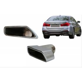 Bmw 5 Serisi G30 M-TECH Egzoz Seti Silver