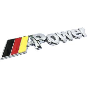 Bmw Almanya Power Bagaj Logosu Krom
