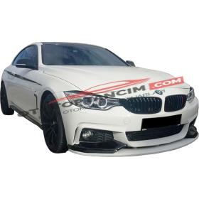 Bmw F32-F36 2014 Tampon Ön Ek Flaplı M Performance St P Black