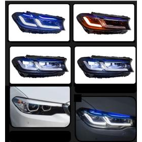 Bmw G30 5 Serisi 17-20 İçin 2020+ Makyajlı Görünüm Led Far (Tampon Değişimi Gerektirmez)