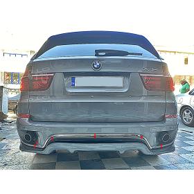 Bmw X5 E70 2007-2013 Arka Tampon Eki 3 Parça