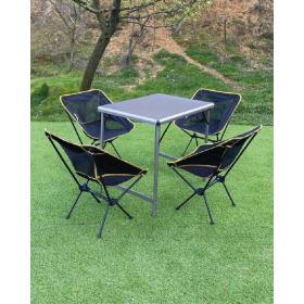 Büyük Mdf + 4 Pratik Sandalye Set NG-N026