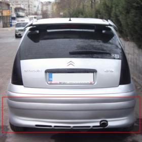 Citoen C3 Arka Tampon Eki