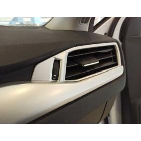 Ford Focus 2019+ Menfez Kaplama Silver 2 Parça (abs)