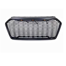 Ford Ranger T8 Yeni Tip Panjur (Turuncu Led & Siyah Harfler)