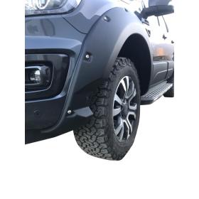 Ford Wildtrack 2019 Sensörlü Çıkıntılı Civatalı Çamurluk Kaplama Dodik