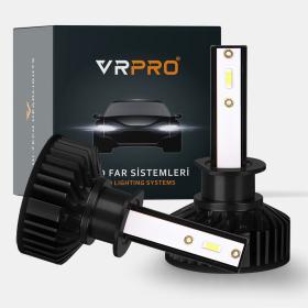 H7 Siyah F2 Mini Slim Led Xenon Far Ampulü CSP Çip