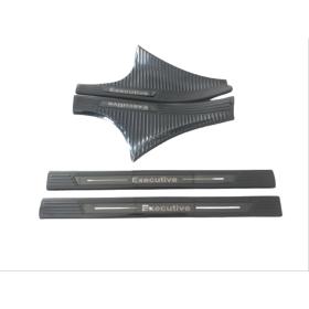 Honda 2022 Civic Kapı Eşik Koruma - Titanyum Siyah