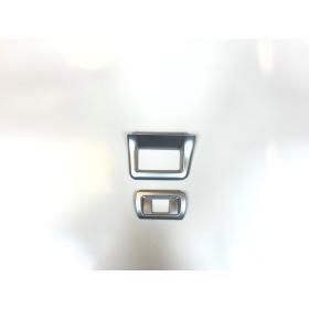 Honda 2022 Civic Kontrol Panel Kaplama Seti - Silver