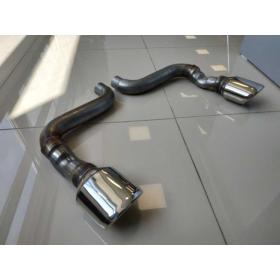 Honda Civic Fc5 2016-2020 Difüzör Çift Çıkış İçin Egzoz Seti