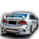 Honda Civic Fd6 2006 - 2012 Type-R X Arka Tampon Plastik Boyasız