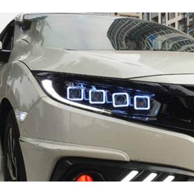 Honda Civic Fc5 (2017- 2019) Bugatti Style Led Far Seti LAM-T054