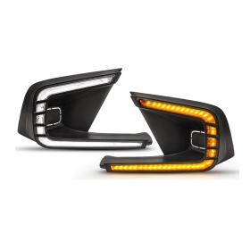 Honda Civic 2022 İçin Ön Sis Ledi C Dizayn