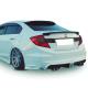 Honda Civic Fb7 2012 - 16 Mugen RR Arka Ek Plastik Boyasız