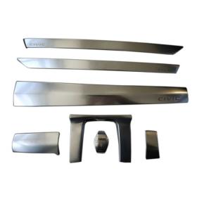 Honda Civic Fc5 2016-2020 İç Kaplama Set Silver 7 Parça