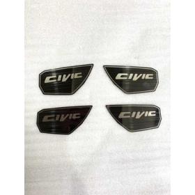 Honda Civic Fc5 2016-2020 İç Kapı Kolu Kaplama Füme