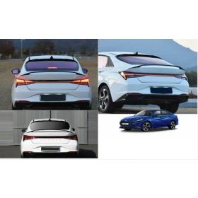 Hyundai Elantra 2021+Yüksek Spoiler Parlak Siyah