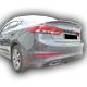 Hyundai Elantra 2016 - 18 Custom Difüzör Plastik Boyasız