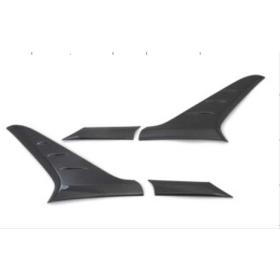Hyundai Kona Arka Direk Kaplama Piano Black