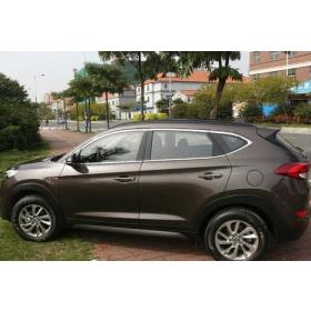 Hyundai Tucson 2015-2020 Cam Çıtası Nikelaj 16 Parça