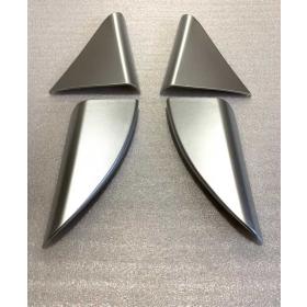 Hyundai Tucson 2015-2018 Kapı Cam Kenar Kaplama Seti Silver