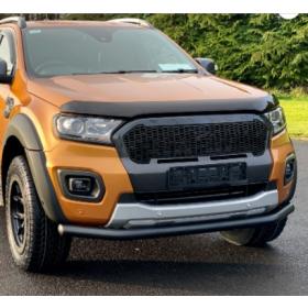 Isuzu Dmax 2006+ Off Road Ön Tampon Koruma Demiri Siyah (Tekli Bıyık) AQM4WD
