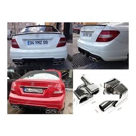 Mercedes Amg W204 Kare Egzoz Ucu
