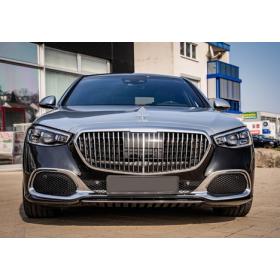 Mercedes W213 Yeni E Serisi İçin Uyumlu 2020+ Uyumlu Maybach Görünüm Bodykit (Siyah Sis Kapak)